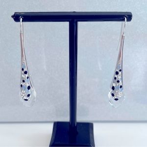 Swarovski Freeform Crystal Hook Earrings